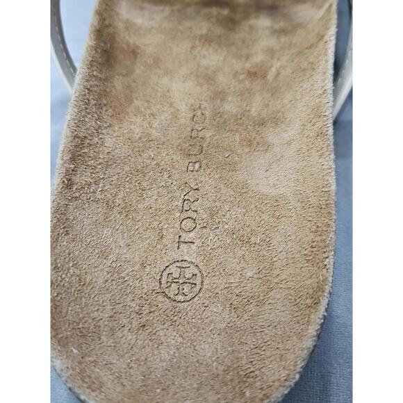Tory Burch Miller Cloud Leather Sandals Womens Shoes 13 New - Picture 10 of 16